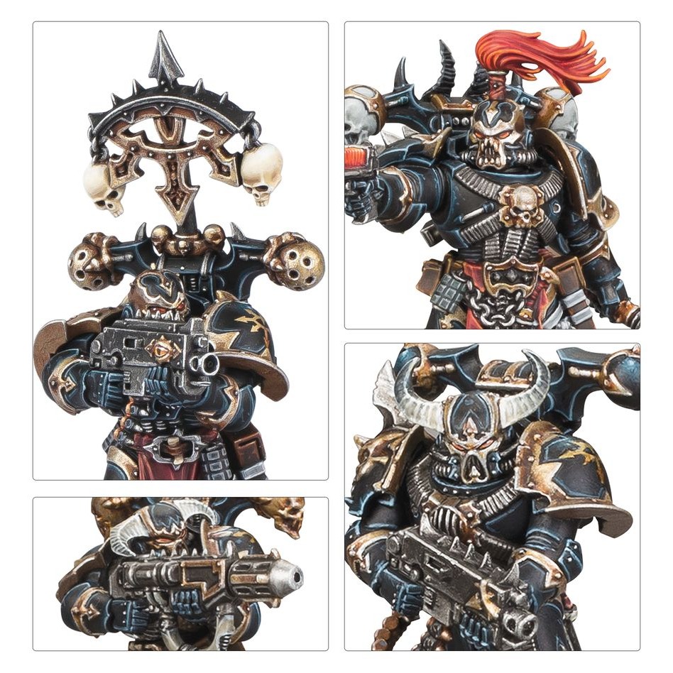 【戰鎚40K】Chaos Space Marines: Combat Patrol - 戰鬥巡邏：混沌星際戰士-細節圖9