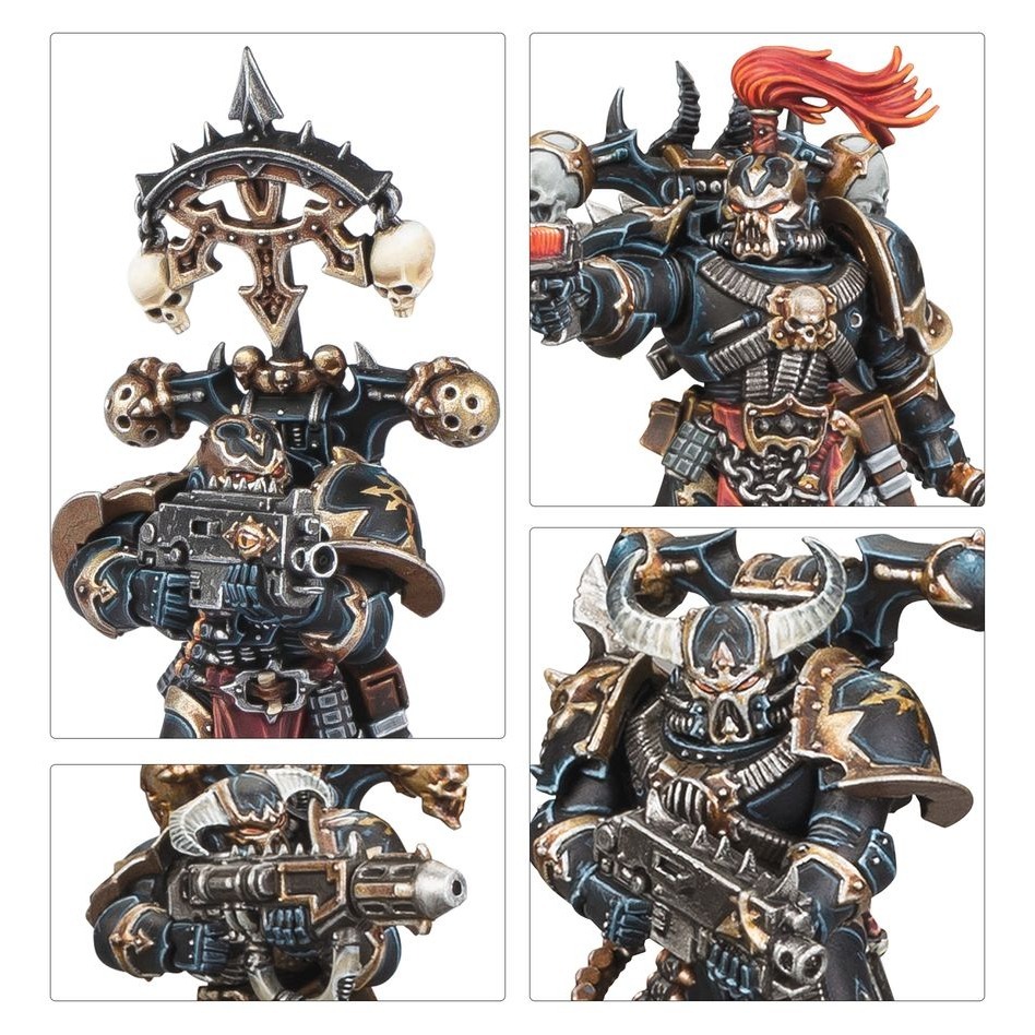 【戰鎚40K】Chaos Space Marines: Combat Patrol - 戰鬥巡邏：混沌星際戰士-細節圖9