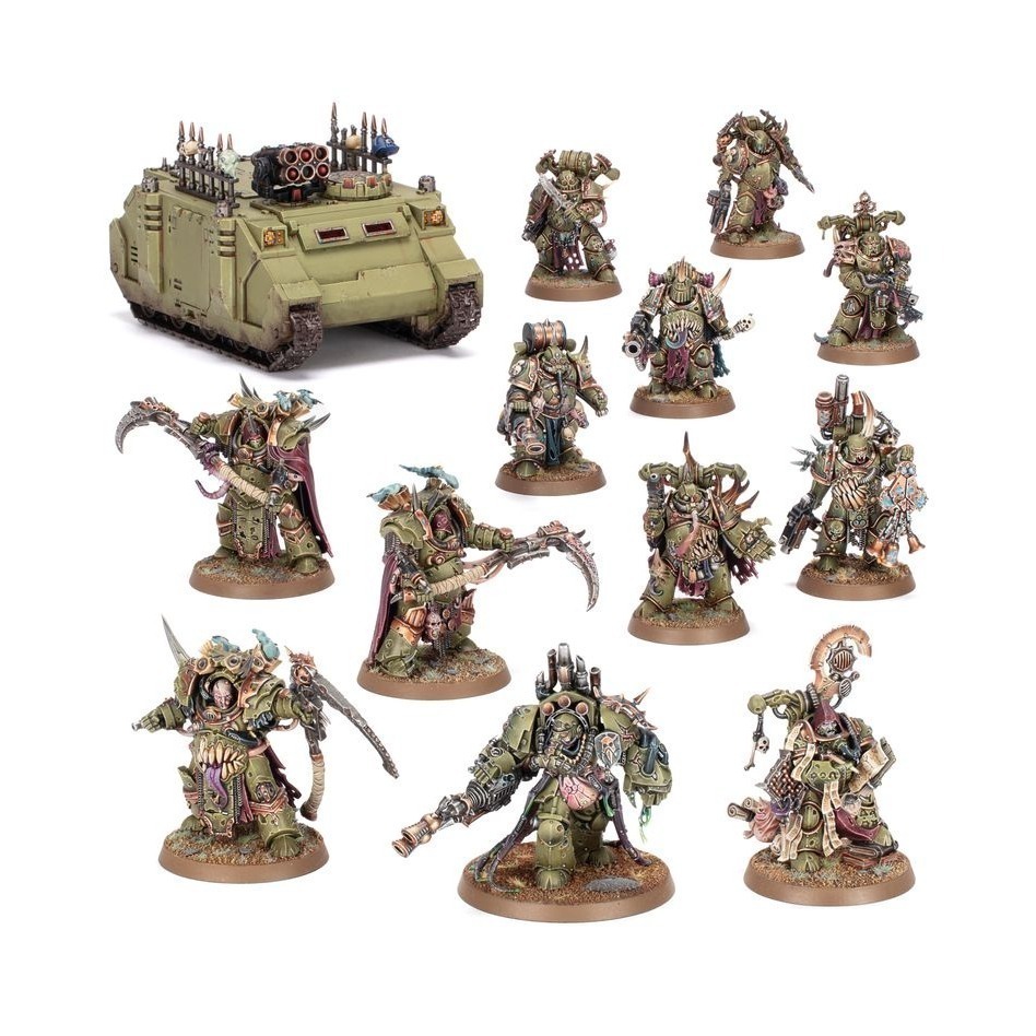【戰鎚40k】Death Guard: Combat Patrol - 戰鬥巡邏：死亡守衛-細節圖2