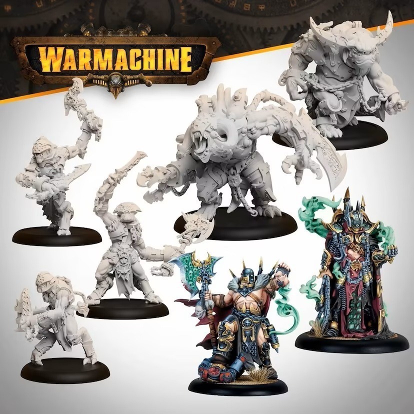 Warmachine-戰爭機甲: Orgoth Cursebound Command Cadre
