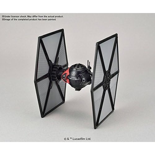 【BANDAI】 1/72 星際大戰 First Order SF TIE Fighter - 第一軍團特種部隊鈦戰機-細節圖2