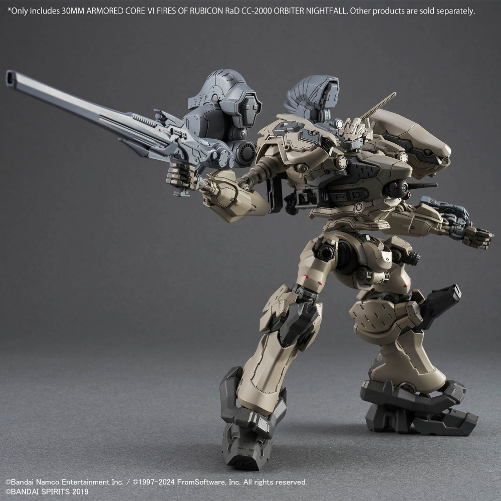 【BANDAI】30MM ACVI Nightfall - 機戰傭兵VI 境界天火 RaD CC-2000 黃昏-細節圖8