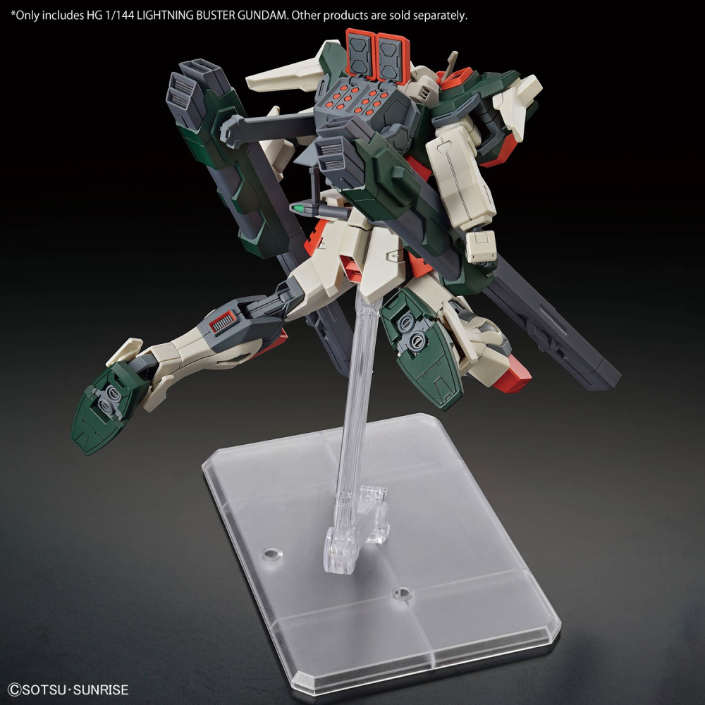 BANDAI SEED#253  HG 1/144 Lightning Buster Gundam - 閃電暴風鋼彈-細節圖4
