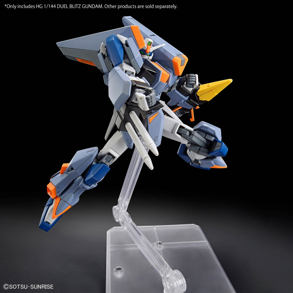 BANDAI SEED#252 HG 1/144 Duel Blitz Gundam - 決鬥電擊鋼彈-細節圖5