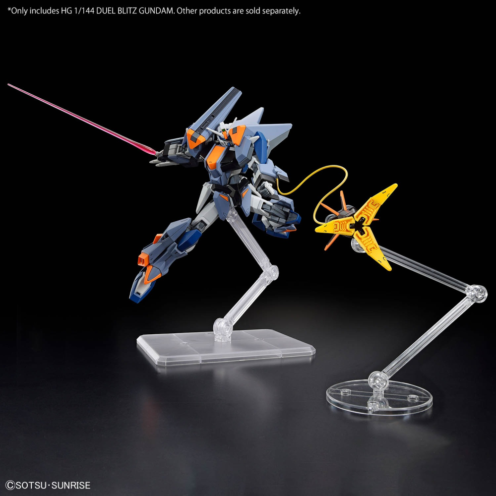 BANDAI SEED#252 HG 1/144 Duel Blitz Gundam - 決鬥電擊鋼彈-細節圖8