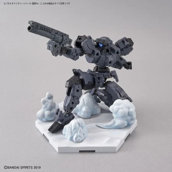 【BANDAI】Customize Scene Base Snowfield Ver - 改裝用場景台座 (雪原版本)-細節圖4