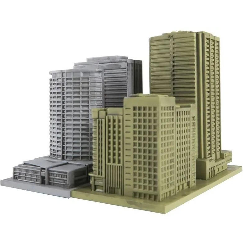 【Geocraper】Break Effect 1/2500 Mid-Rise Building-中層大樓-細節圖2