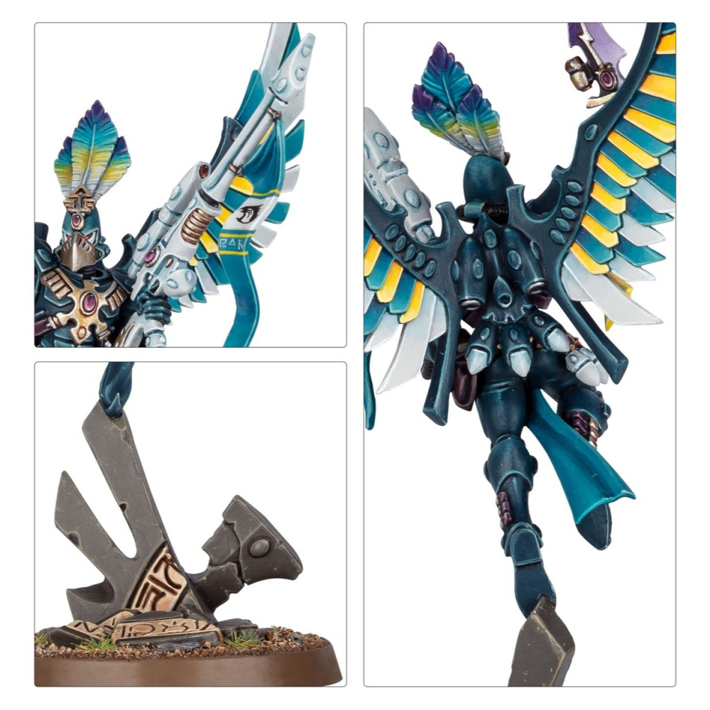 【戰鎚40k】Aeldari: Baharroth - 艾達靈族：鳳凰領主巴哈羅斯-細節圖2