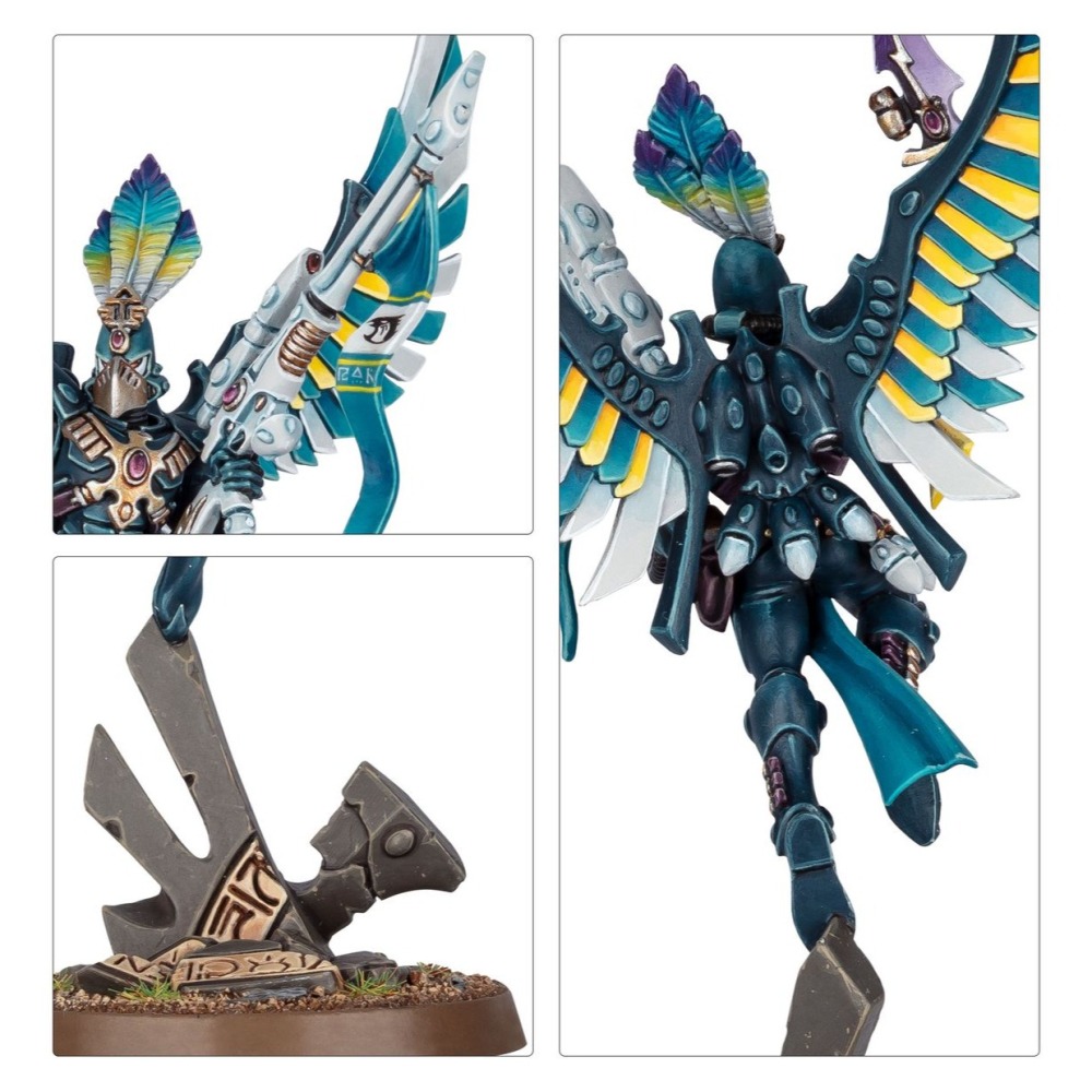 【戰鎚40k】Aeldari: Baharroth - 艾達靈族：鳳凰領主巴哈羅斯-細節圖2