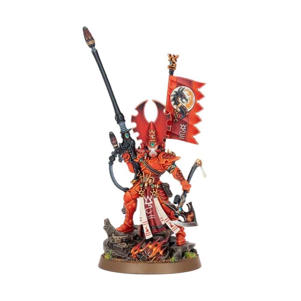 【戰鎚40k】Aeldari: Fuegan - 艾達靈族：鳳凰領主弗甘-細節圖2