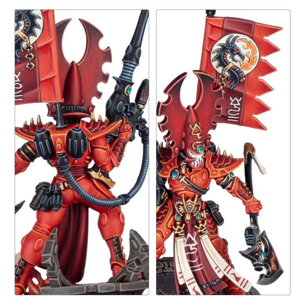 【戰鎚40k】Aeldari: Fuegan - 艾達靈族：鳳凰領主弗甘-細節圖3
