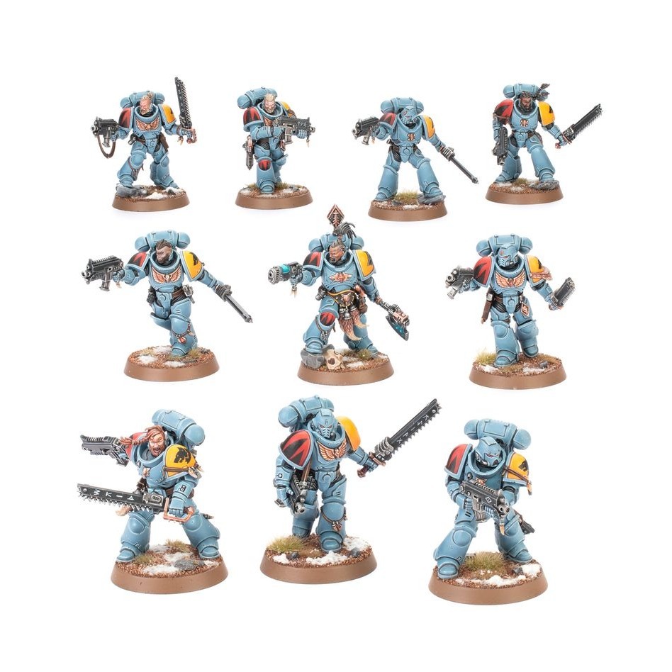 【戰鎚40k】Space Wolves: Grey Hunters - 太空野狼：灰色獵手-細節圖2