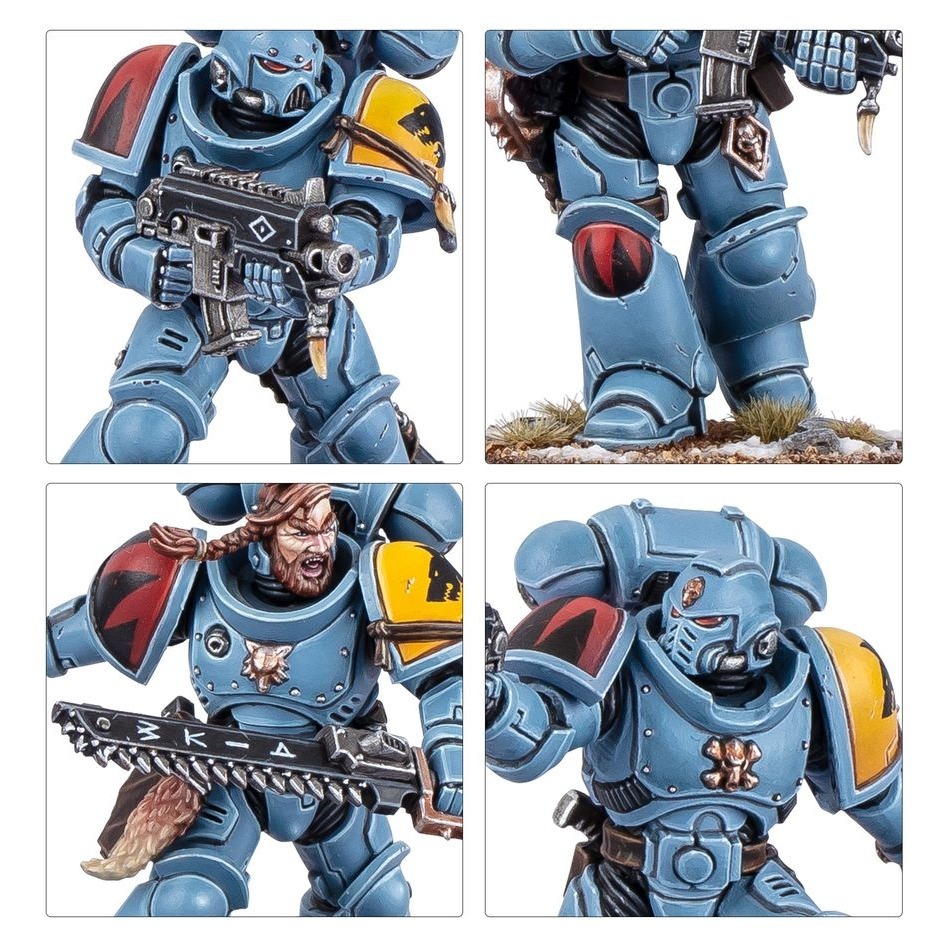 【戰鎚40k】Space Wolves: Grey Hunters - 太空野狼：灰色獵手-細節圖4