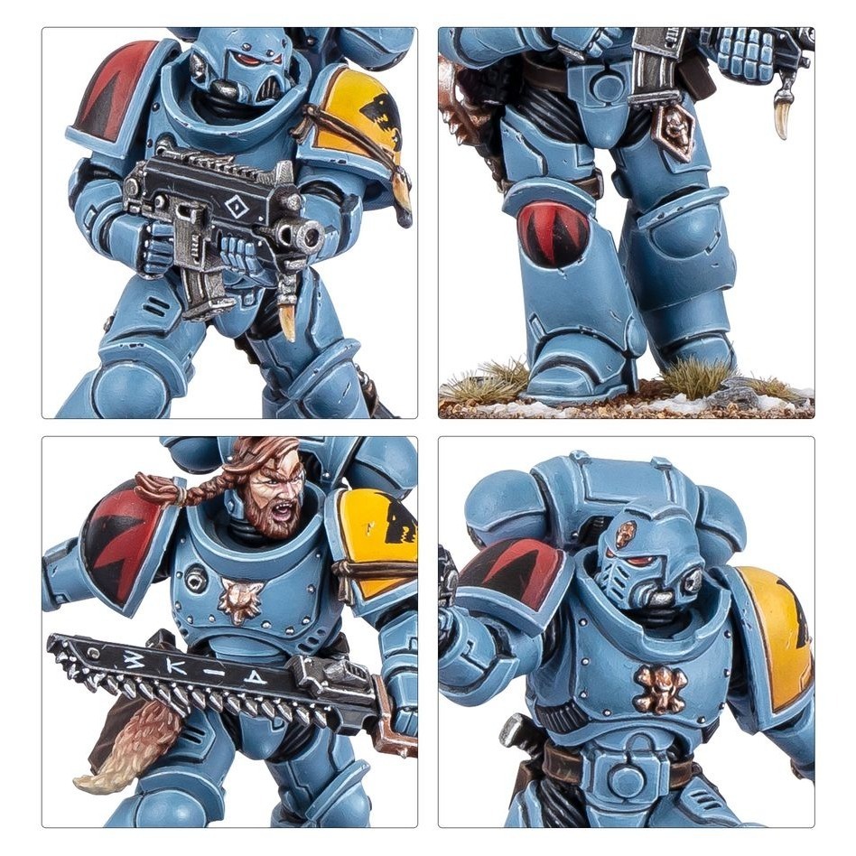 【戰鎚40k】Space Wolves: Grey Hunters - 太空野狼：灰色獵手-細節圖4
