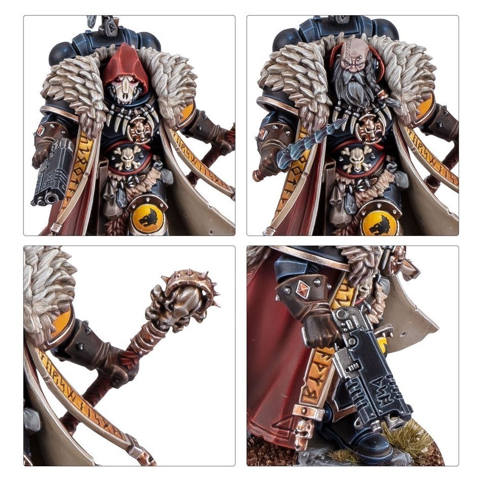 【戰鎚40k】Space Wolves: Wolf Priest - 太空野狼：狼牧師-細節圖3