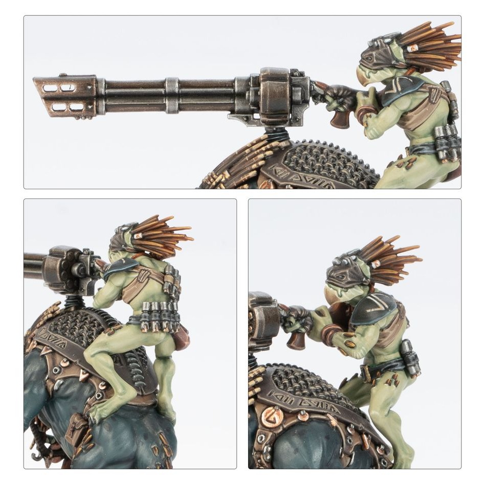 【戰鎚40k】T＇Au Empire: Krootox Rider - 鈦帝國：克魯特獸騎手-細節圖5