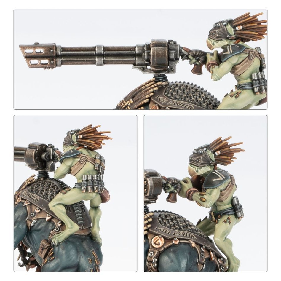 【戰鎚40k】T＇Au Empire: Krootox Rider - 鈦帝國：克魯特獸騎手-細節圖5