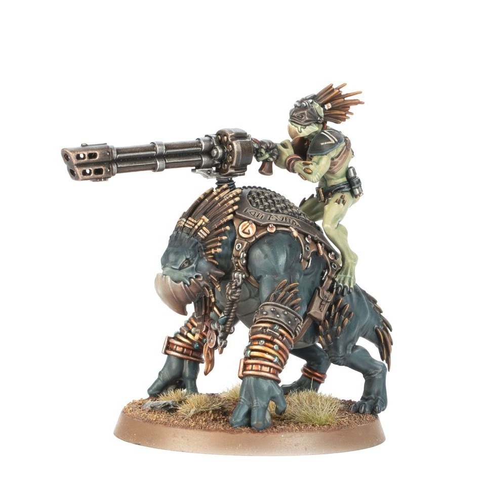 【戰鎚40k】T＇Au Empire: Krootox Rider - 鈦帝國：克魯特獸騎手-細節圖2