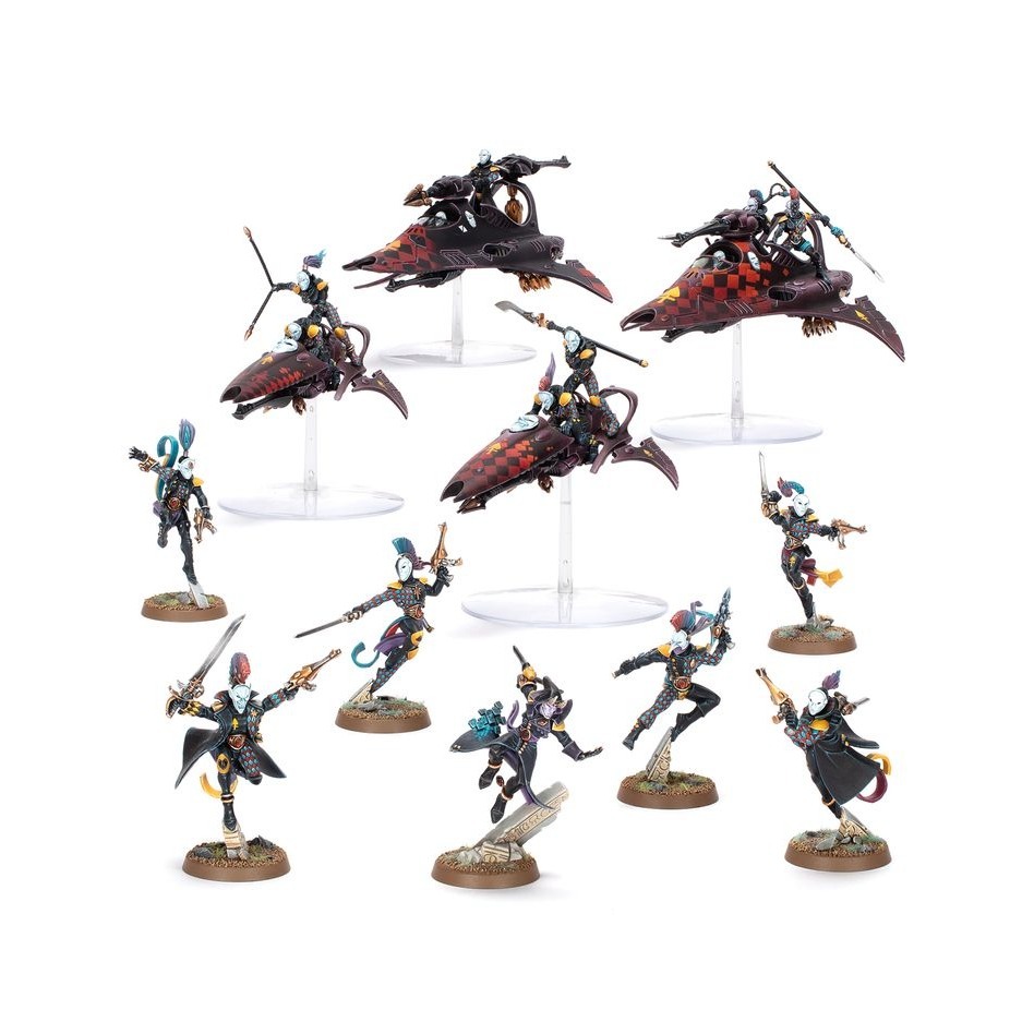 【戰鎚40k】Harlequins: Combat Patrol - 戰鬥巡邏：丑角-細節圖2