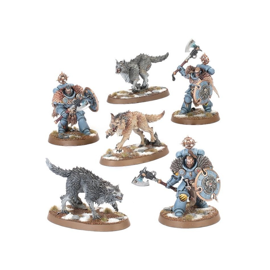 【戰鎚40k】Space Wolves: Wolf Guard Headtakers - 太空野狼：狼衛奪首者-細節圖2
