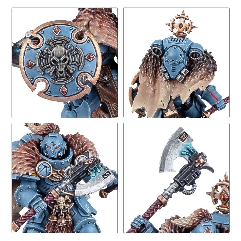 【戰鎚40k】Space Wolves: Wolf Guard Headtakers - 太空野狼：狼衛奪首者-細節圖3