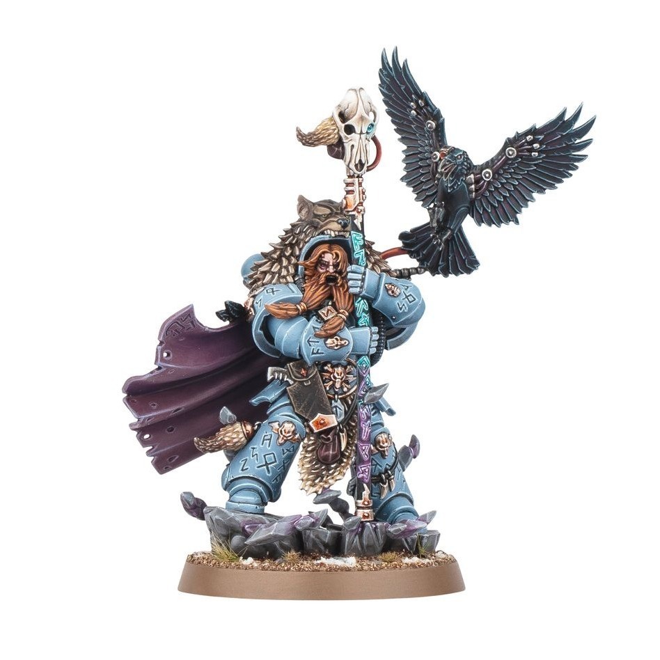 【戰鎚40k】Space Wolves: Njal Stormcaller - 太空野狼：風暴召喚者納吉奧-細節圖3