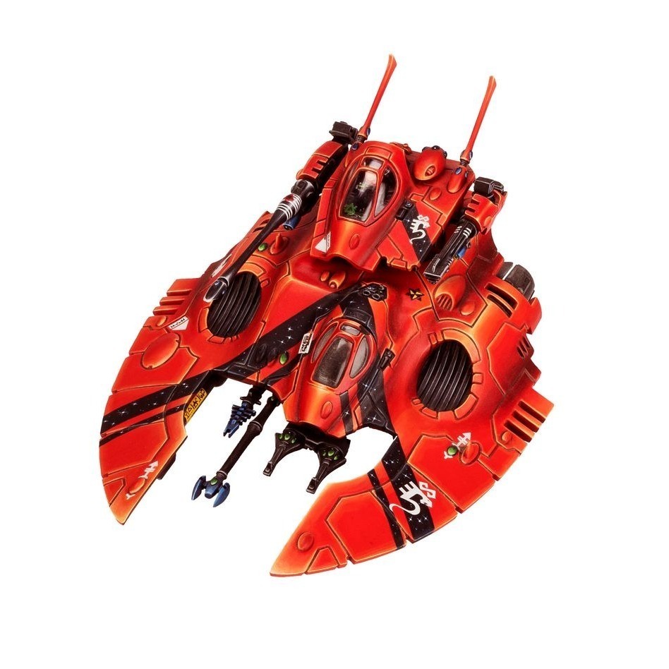 【戰鎚40k】Aeldari: Wave Serpent/Falcon - 艾達靈族：波蛇飛艇-細節圖3