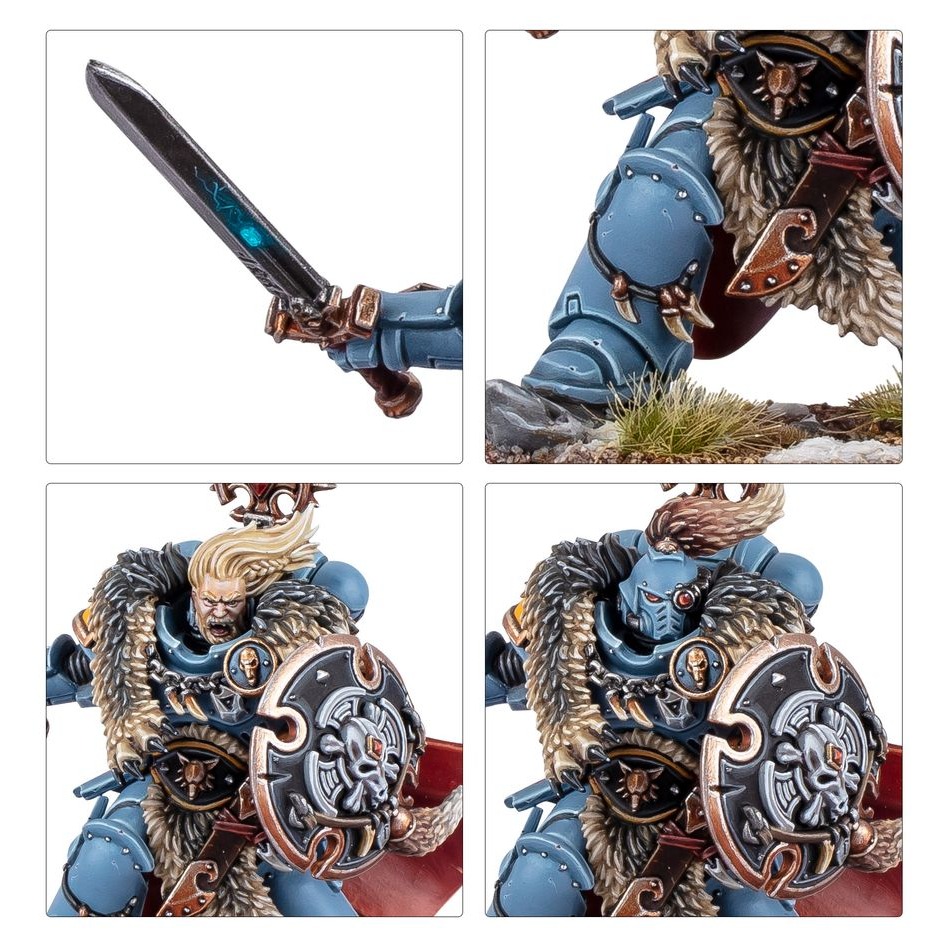 【戰鎚40k】Space Wolves: Wolf Guard Battle Leader - 太空野狼：狼衛戰鬥領袖-細節圖5