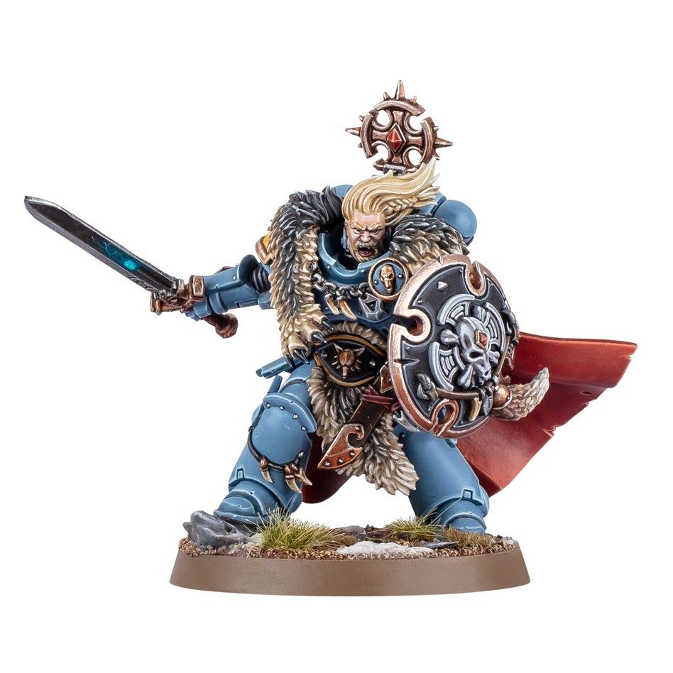 【戰鎚40k】Space Wolves: Wolf Guard Battle Leader - 太空野狼：狼衛戰鬥領袖-細節圖4