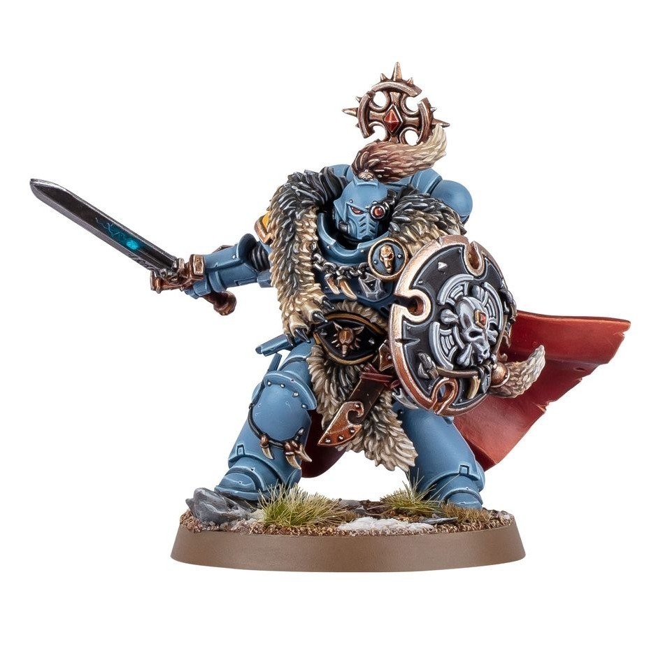 【戰鎚40k】Space Wolves: Wolf Guard Battle Leader - 太空野狼：狼衛戰鬥領袖-細節圖2