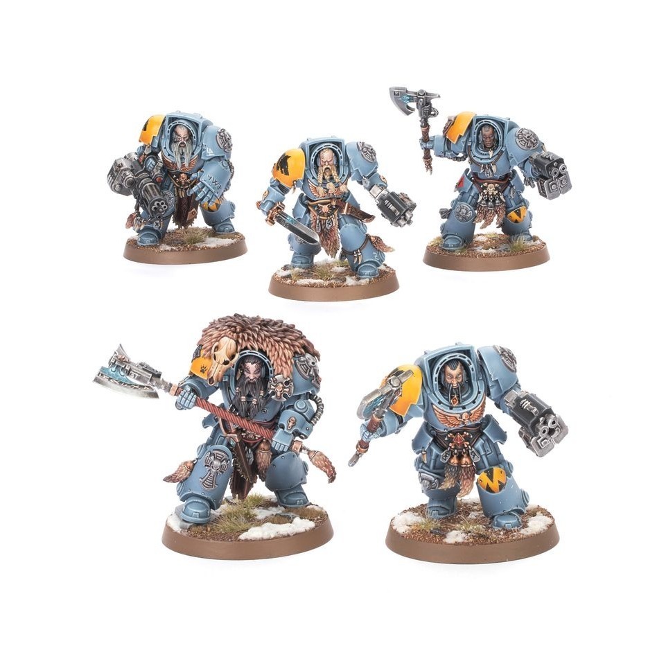 【戰鎚40k】Space Wolves: Wolf Guard Terminators - 太空野狼：狼衛終結者-細節圖2