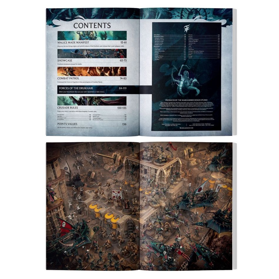 【戰鎚40k】Drukhari: Codex (Chinese) - 聖典：黑暗靈族(簡中版)-細節圖2
