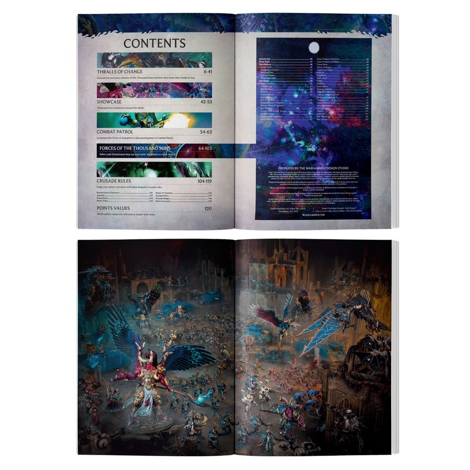 【戰鎚40k】Thousand Sons: Codex (Chinese) - 聖典：千子(簡中版)-細節圖2