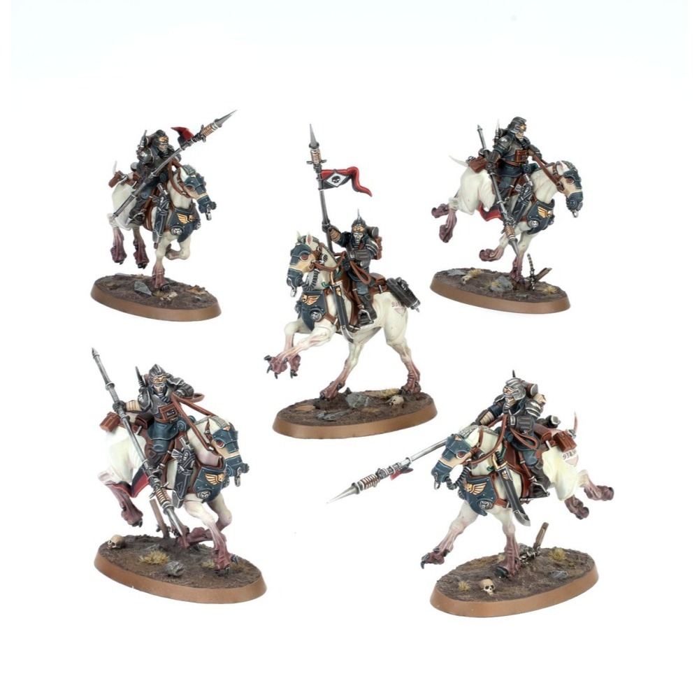 【戰鎚40K】Astra Militarum: Death Riders - 星界軍：克里格死亡騎兵-細節圖2