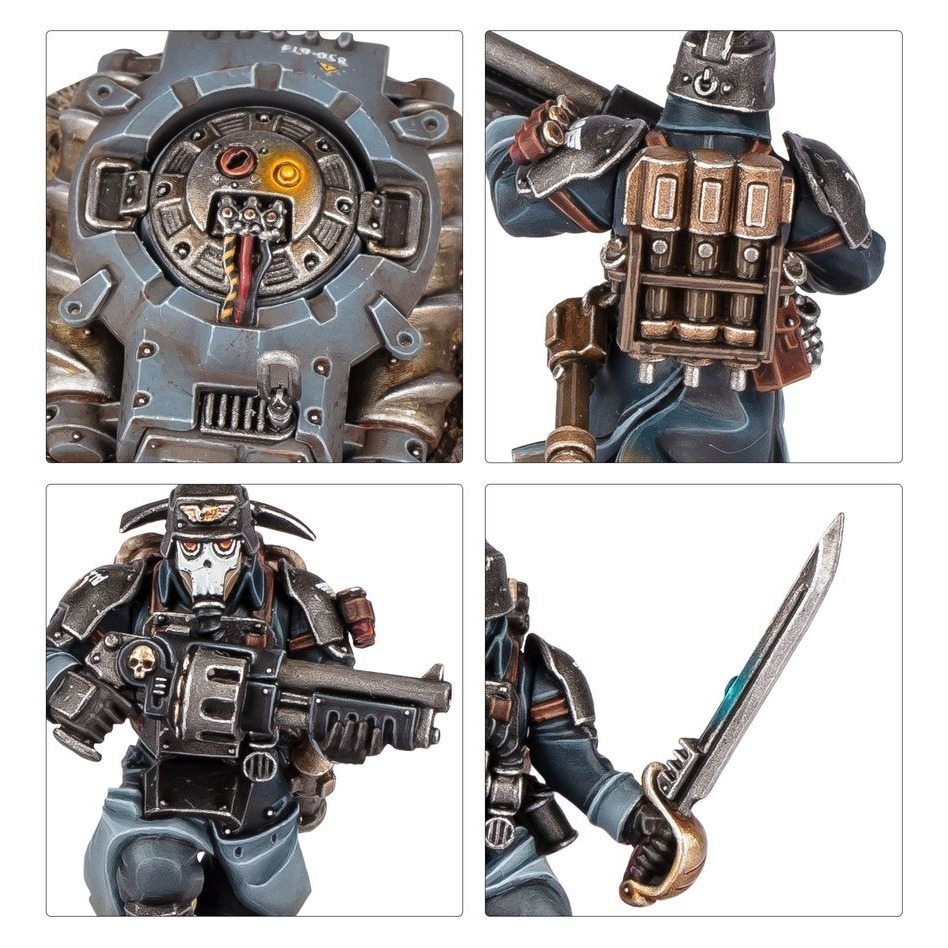 【戰鎚40K】Astra Militarum: Krieg Combat Engineers -星界軍：克里格戰鬥工兵-細節圖4