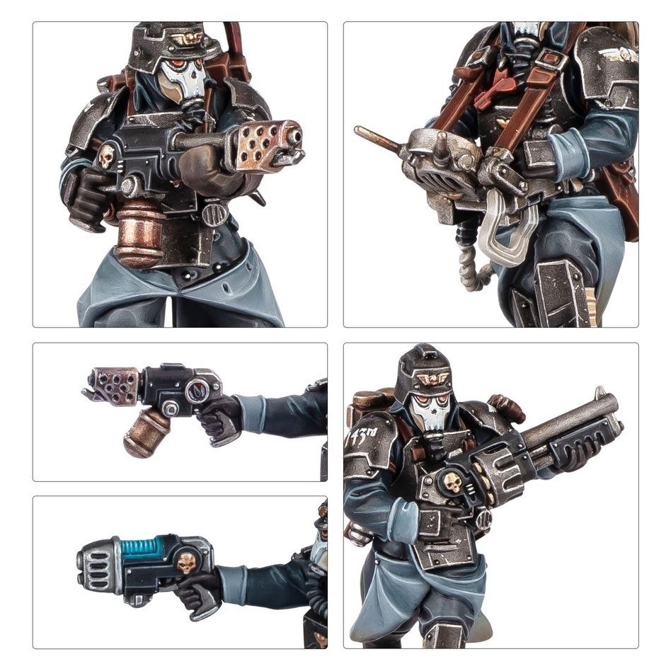 【戰鎚40K】Astra Militarum: Krieg Combat Engineers -星界軍：克里格戰鬥工兵-細節圖5