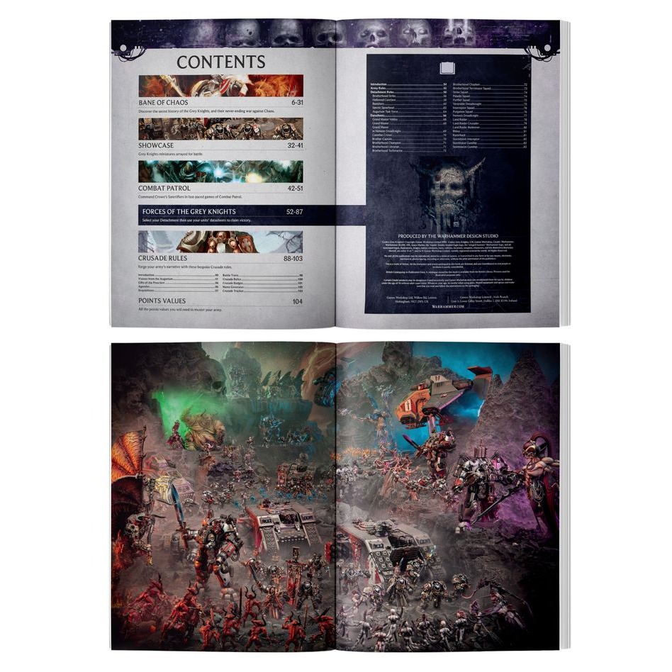 【戰鎚40K】Grey Knights: Codex (English) - 聖典：灰騎士(英文版)-細節圖2