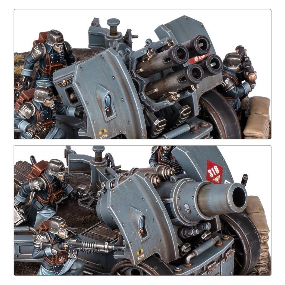 【戰鎚40K】Astra Militarum: Krieg Artillery Team - 星界軍：克里格炮兵小組-細節圖4