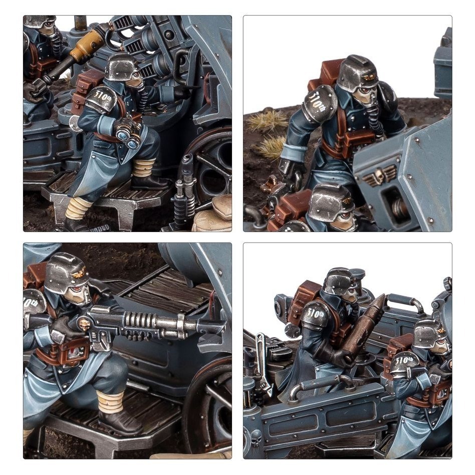 【戰鎚40K】Astra Militarum: Krieg Artillery Team - 星界軍：克里格炮兵小組-細節圖5