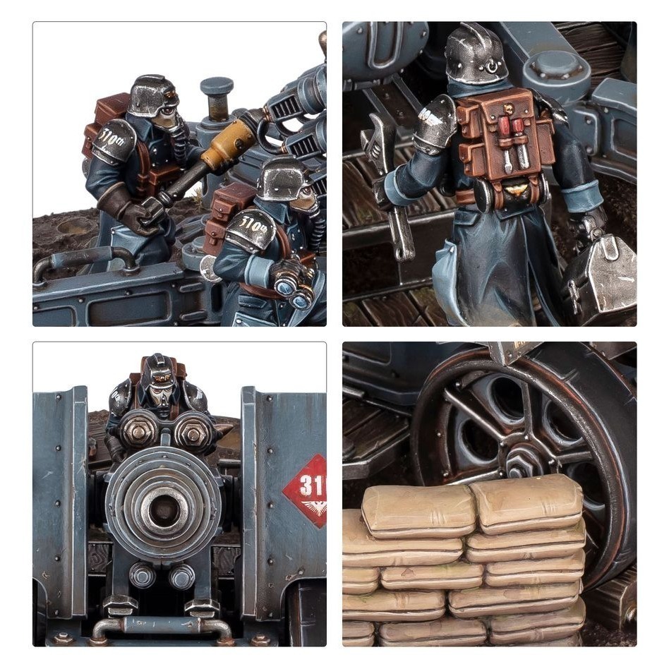 【戰鎚40K】Astra Militarum: Krieg Artillery Team - 星界軍：克里格炮兵小組-細節圖6