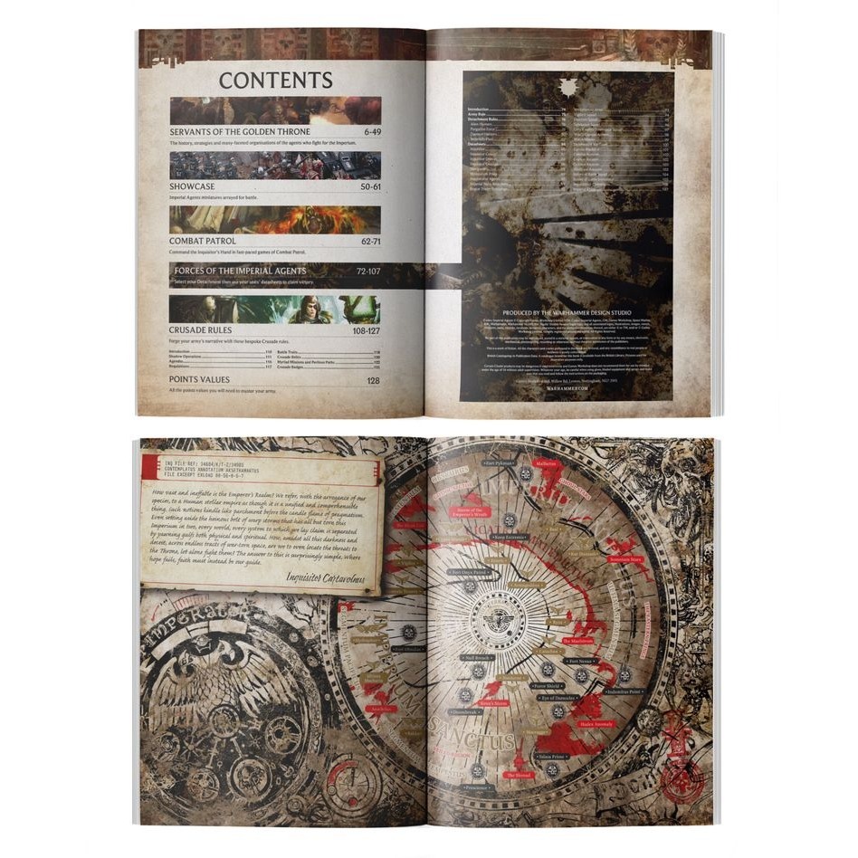 【戰鎚40K】Imperial Agents: Codex (English) - 聖典：帝國特勤(英文版)-細節圖2