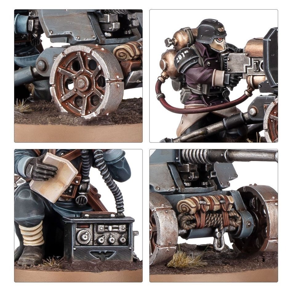 【戰鎚40K】Astra Militarum:Krieg Heavy Weapons Squad -克里格重型武器小隊-細節圖5