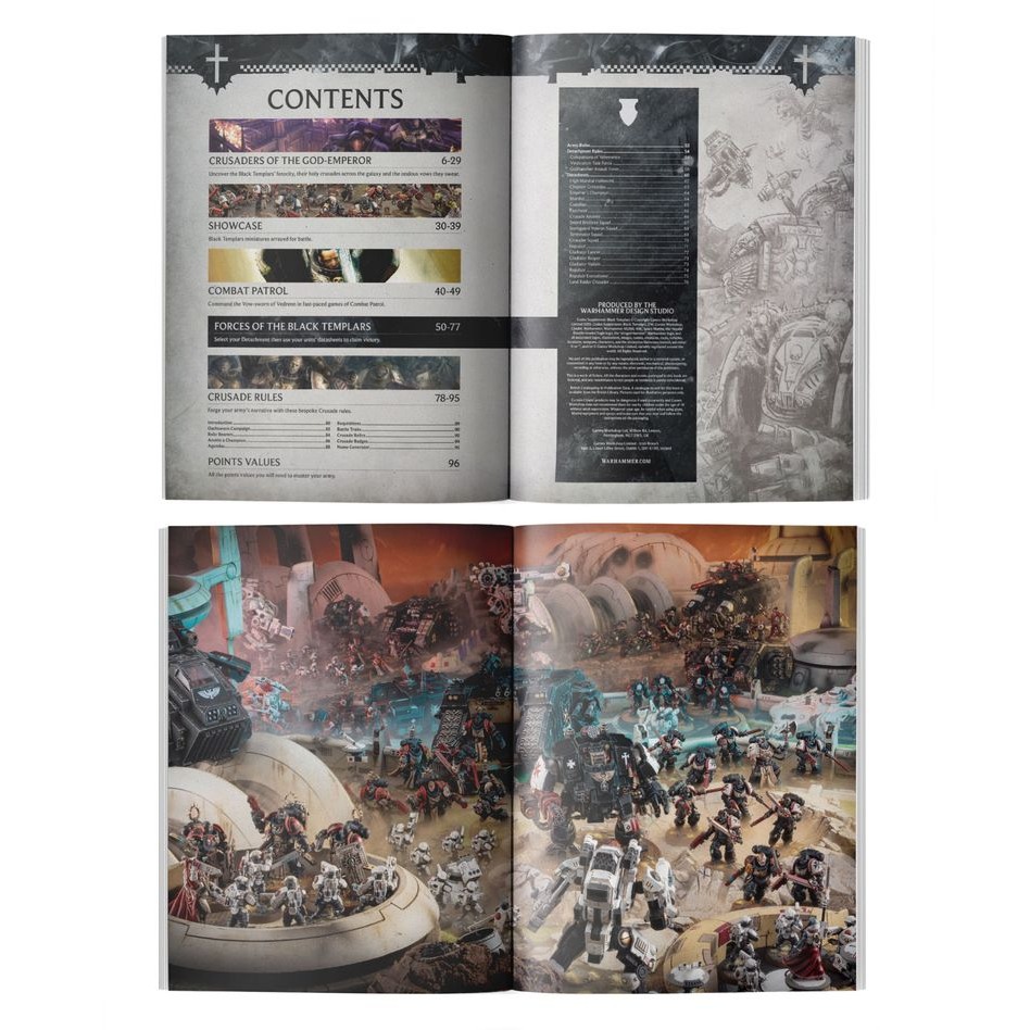 Black Templars: Codex Supplement (English) - 聖典補充版：黑色聖堂(英文版)-細節圖2