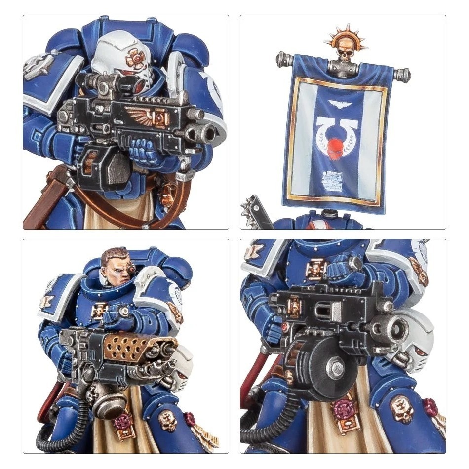 【戰鎚40K】Space Marines: Sternguard Veteran Squad - 星際戰士肅衛老兵小隊-細節圖3