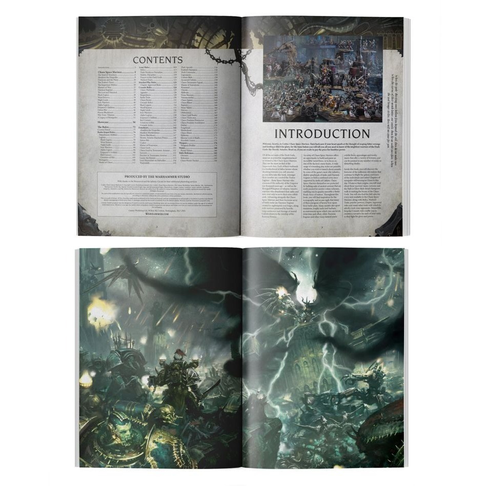 【戰鎚40K】Chaos Space Marines: Codex (English) - 聖典：混沌星際戰士(英文版)-細節圖2