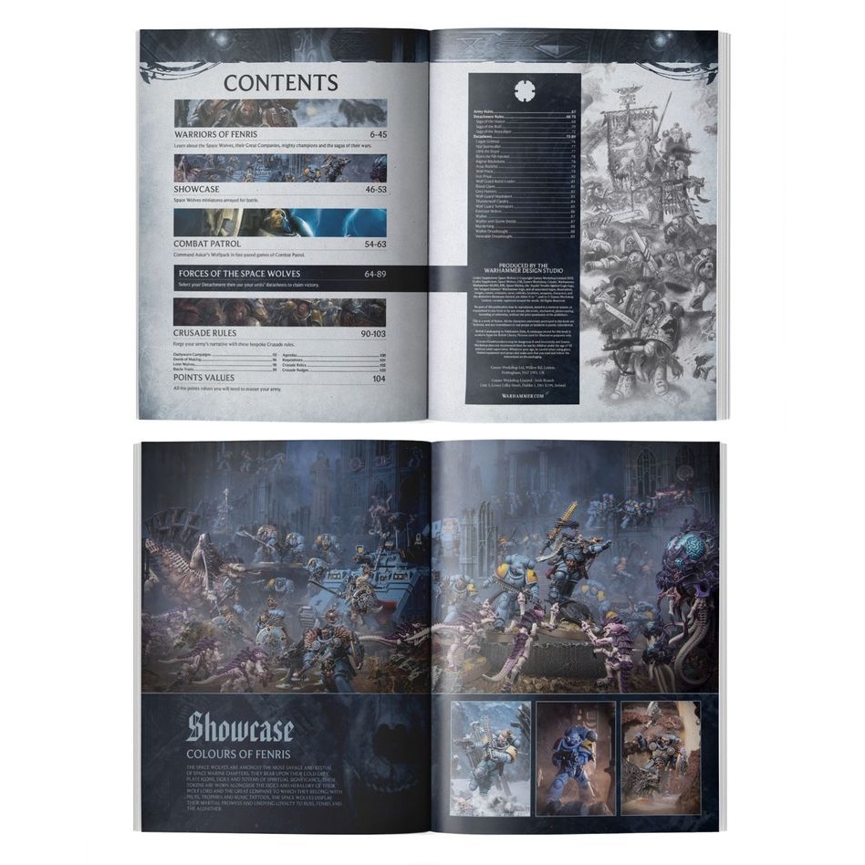 【戰鎚40k】Space Wolves:Codex Supplement(English)-聖典補充版：太空野狼(英文-細節圖2