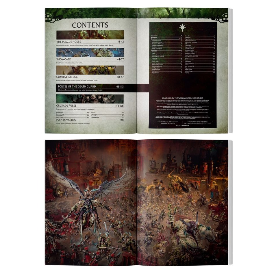 【戰鎚40k】Death Guard: Codex (English) - 聖典：死亡守衛(英文版)-細節圖2