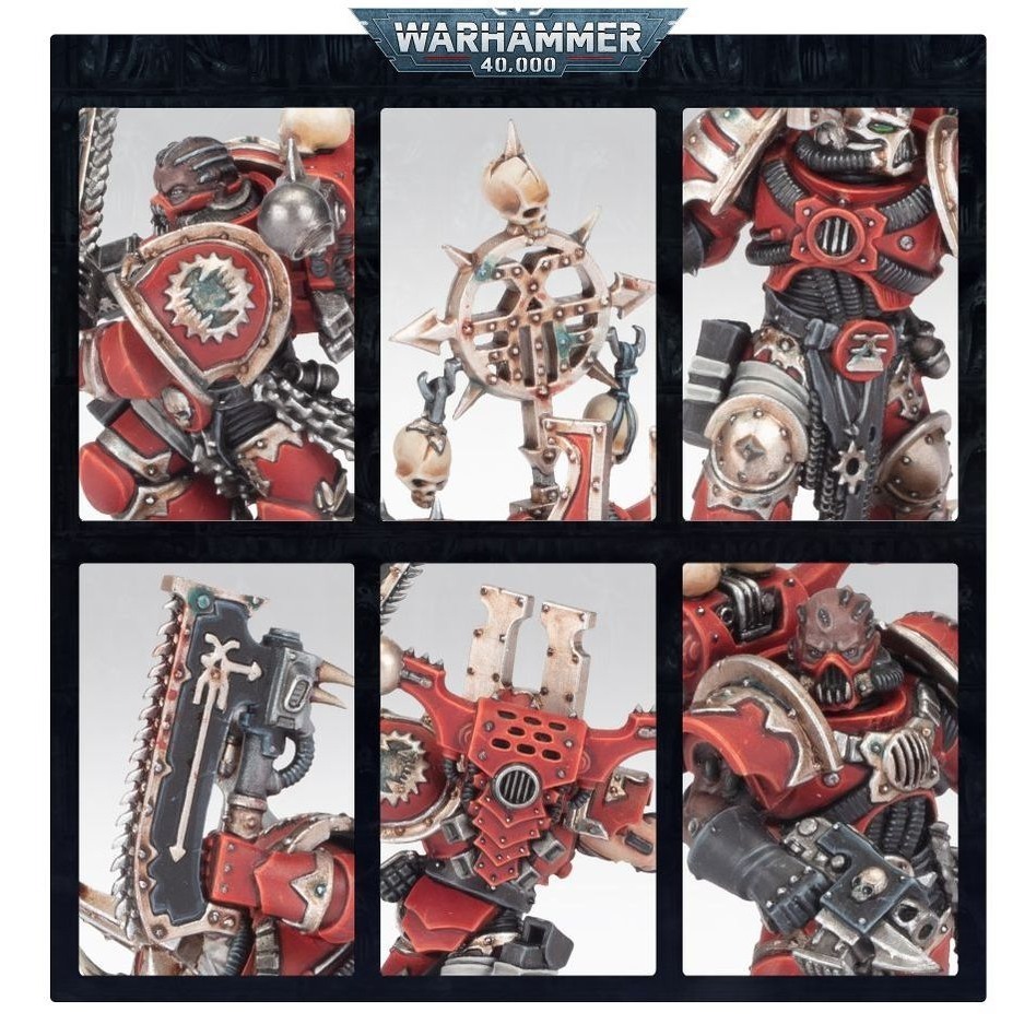 【戰鎚40K】World Eaters: Khorne Berserkers - 吞世者恐虐狂戰士-細節圖3