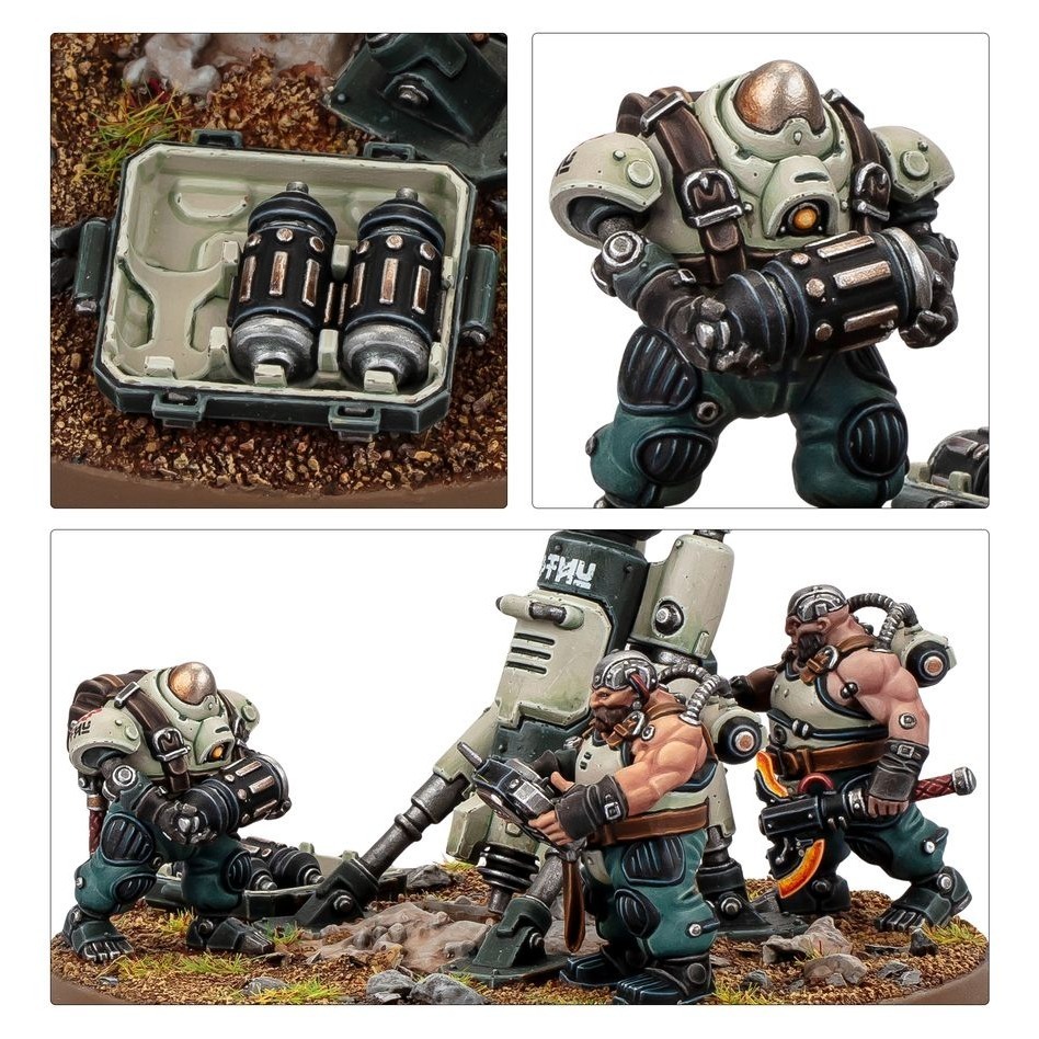 【戰鎚40k】Leagues of Votann: Cthonian Earthshakers -沃坦聯盟：深岩撼地者-細節圖3