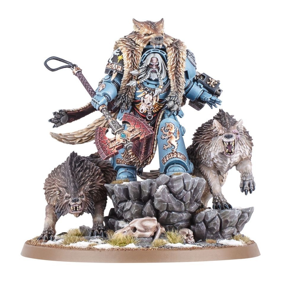 【戰鎚40k】Space Wolves: Logan Grimnar - 太空野狼：洛根．格里姆納爾-細節圖2